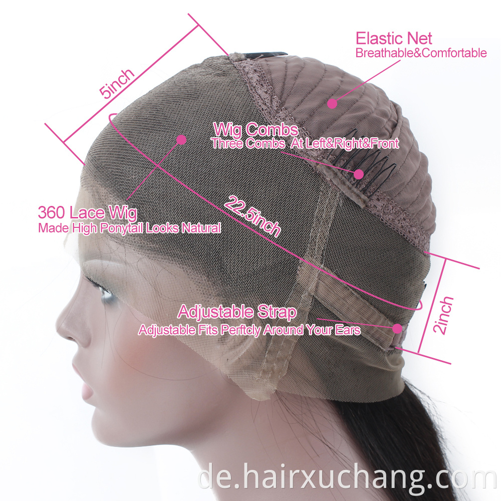 Großhandel europäische menschliche Haare Frontalperücken, Jungfrau Haar transparente Spitzen -Vorderperücken für schwarze Frauen